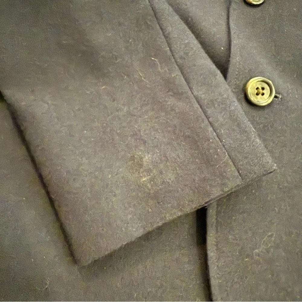J Crew Ludlow American Wool Blazer Men’s Sz 40 S Jacket Sport Coat Preppy FLAWS